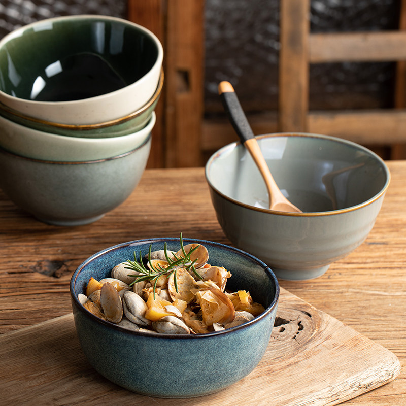 ｛仅售14.9元两个｝陶瓷七英寸窑变面碗汤碗菜碗水果蔬菜沙拉碗,餐饮具,碗,淘宝优惠券,粉丝福利购,淘宝优惠卷