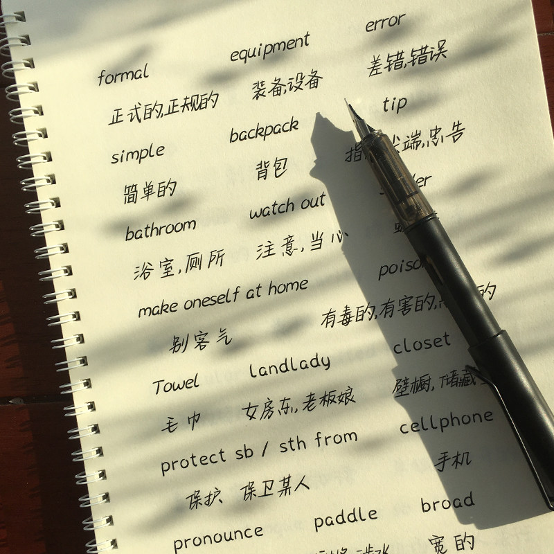 英语奶酪可爱初中生考研练字帖