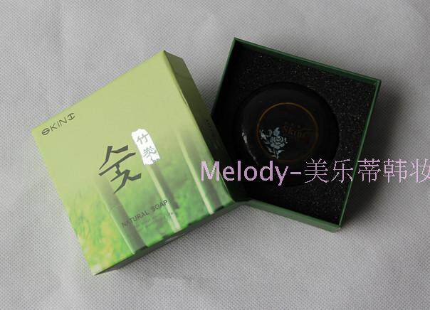 韩国诗凯妮天然香皂 竹炭去黑头手工皂/精油皂