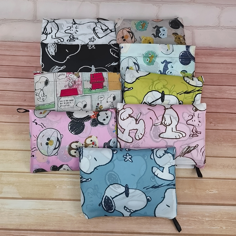 大容量卡通超市购物袋尼龙牛津布