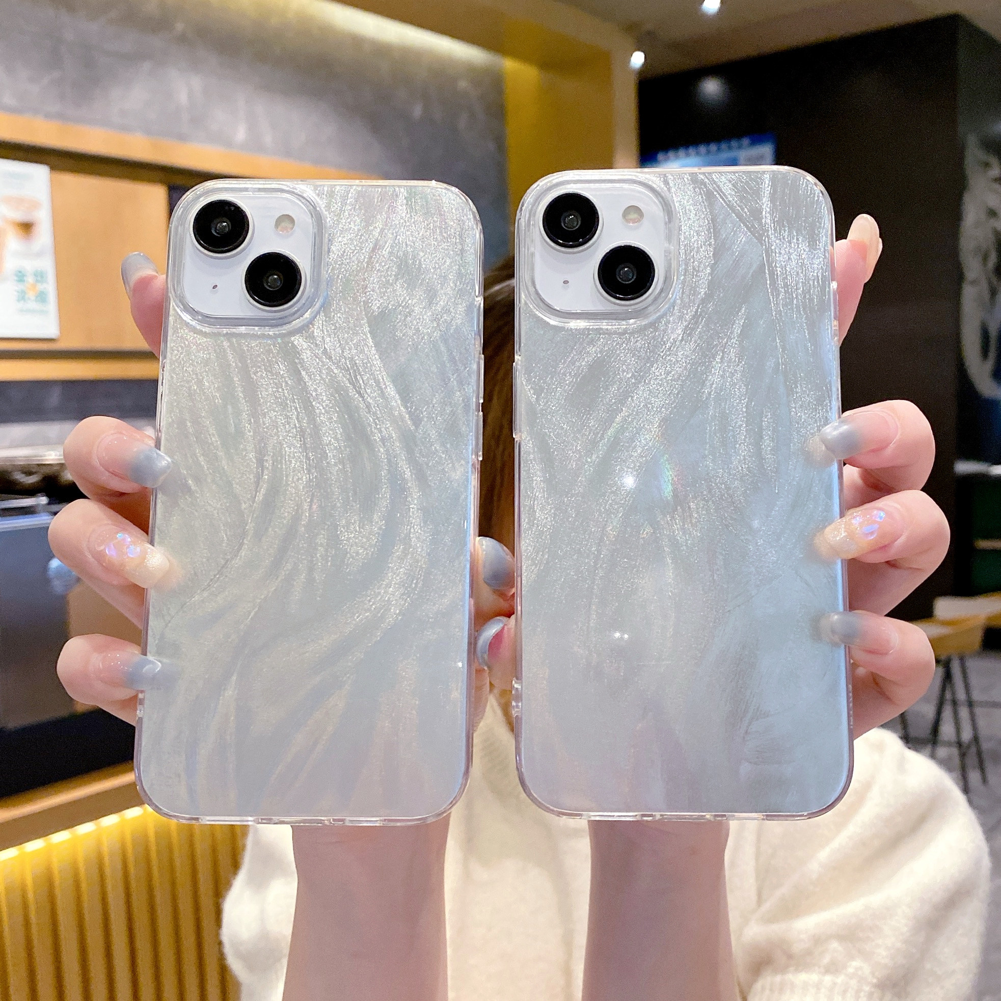 IMD羽纱壳适用iphone16PRO镭射银保护套苹果12/14简约防摔手机壳,3C数码配件,手机保护套/壳,淘宝优惠券,粉丝福利购,淘宝优惠卷