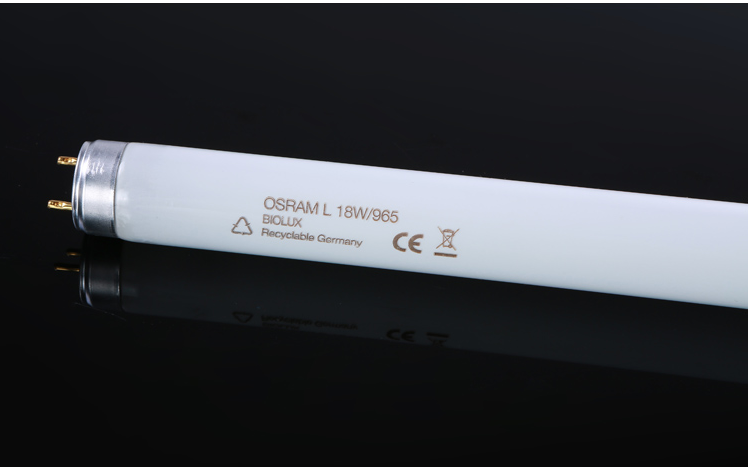 Osram/欧司朗D65灯管L18W/965看色灯 色温6500K长度60CM对色灯管