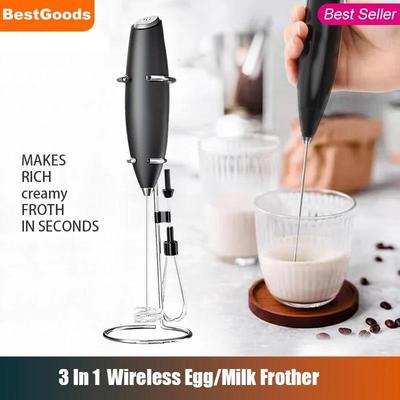 Electric Milk Frother Blender for Kitchen Coffee Cream Mixer