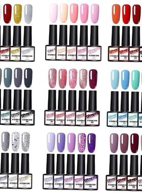 Nail Polish Gel Set Nails Hybrid Gel Vernis Semi 指甲油凝胶1