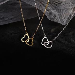 Women Pendant Fashion Girls Necklace for Korean Heart rend