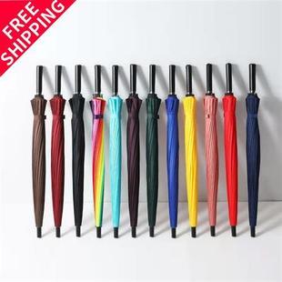 men 24骨伞 storm umbrella sun anti big wind strong foldable