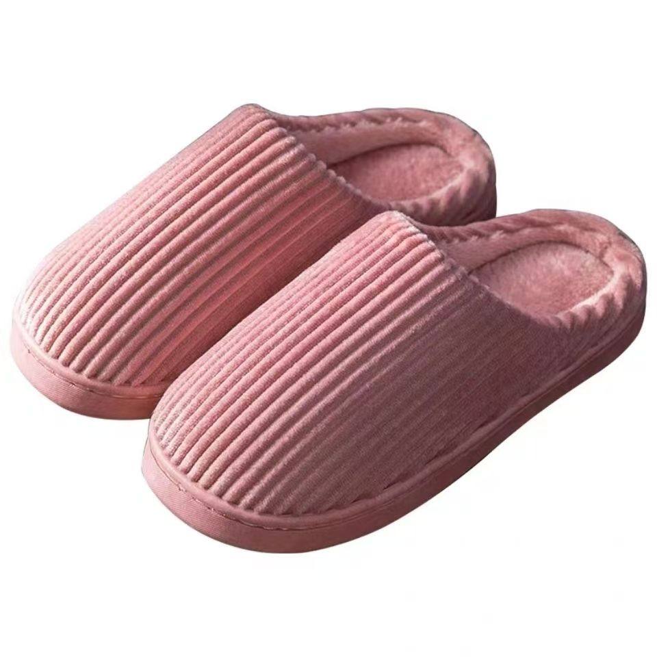 2025新款棉拖鞋女冬季厚底情侣韩版学生家居防