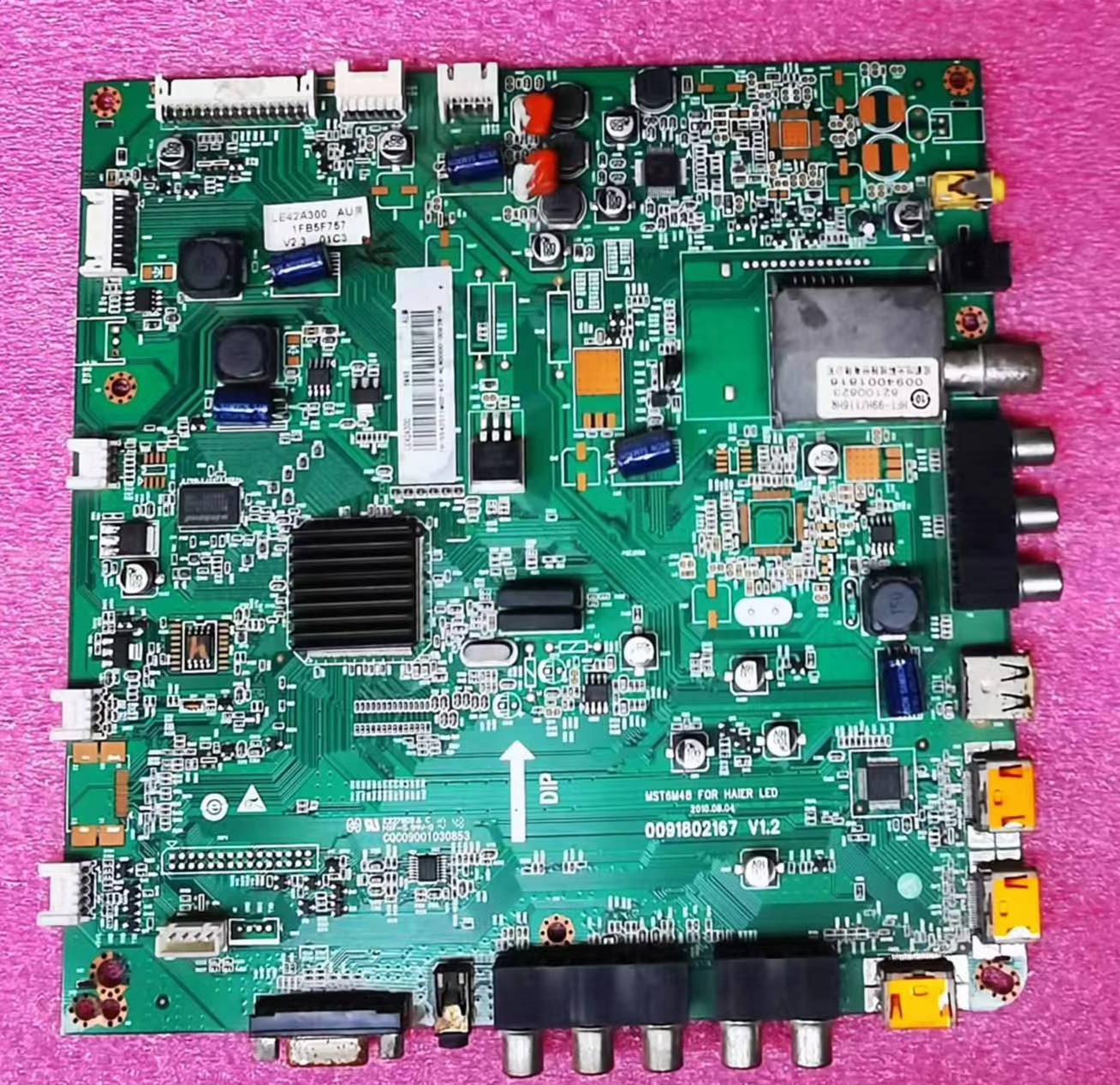海尔 LE42A30 主板MST6M48 0091802167 V1.2屏S420HF28测试好发货