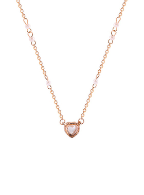 #1433studio爱心项链女小众设计高级百搭锁骨链配饰送女友礼物