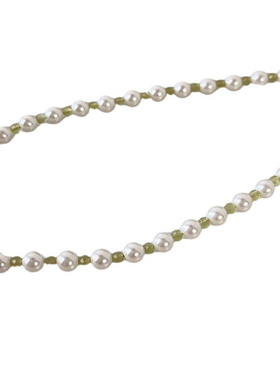 COCOSHNIK女士项链金色潮流百搭晶莹剔透休闲日常