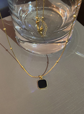 #1433studio几何方块项链女轻奢小众设计感锁骨链2025年新款i