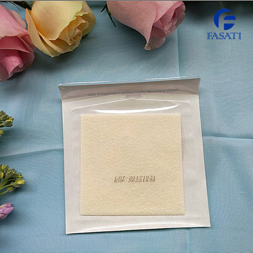 10*10cm医海澡藻酸盐钙敷料吸渗血垫 褥疮护理压疮伤口填充纤维棉