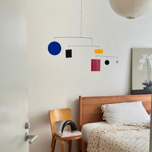 lifestyle轻奢亚克力挂件 室内动态平衡吊饰 天花板悬挂装饰品