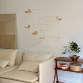 软装 Desk Mobiles漂浮动态平衡吊饰风铃挂件室内挂饰博主同款