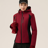 2025年冬季 新款 女士羽绒服遮肉外套户外防风保暖连帽显瘦夹克上衣