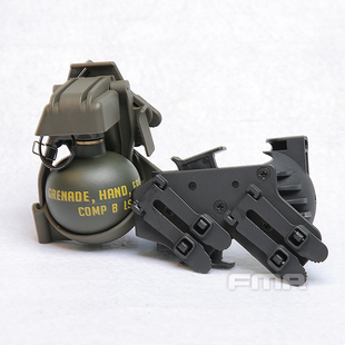 FMA 户外扮骚装备 M67尼龙塑料模型 快取套 吃鸡玩具 TB1332