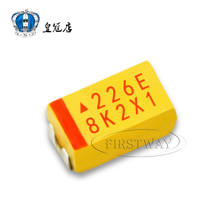 ÌùƬîãµçÈÝ 226E 22UF 25V CÐÍ6032 10% µ¨µçÈÝ »ÆÉ« ¼«ÐÔµçÈÝ