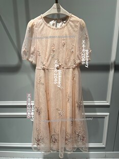 PMAMS5557-10/2980粉红pinkm淑女风蕾丝连衣裙【2023春款】