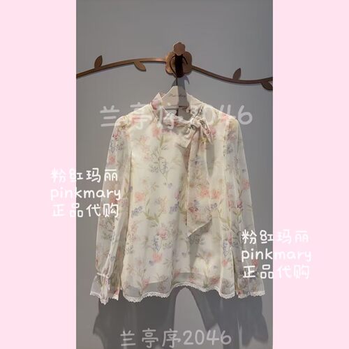 PMAPW1612-82/1380粉红玛丽pinkmary26年秋款专柜正品上衣