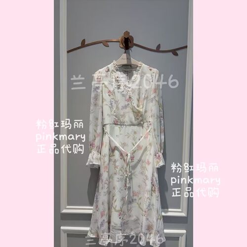 PMAPW5552-82/2980粉红玛丽pinkmary26年秋款专柜正品连衣裙