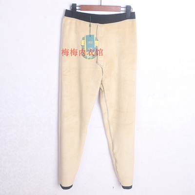 NGG男士加厚铂金蚕丝保暖裤9939B