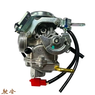 适用铃木丽至UR110T乐至QS110T济南轻骑UZ110T国三化油器原装 配件