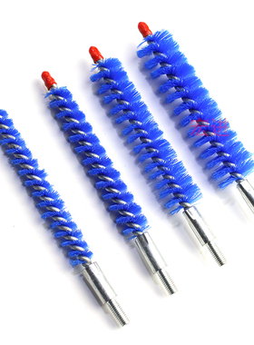 中央空调铜管清洗刷冷凝管刷尼龙塑料管道刷冷凝器水炮通炮机刷子