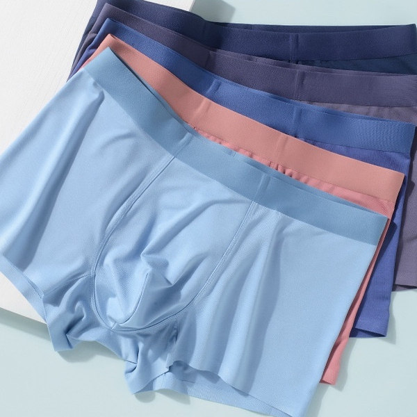 60支莫代尔男士内裤艾草抗菌无痕