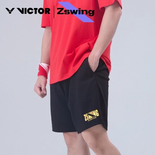 victor胜利威克多羽毛球服运动短裤男郑思维专属速干透气R504ZSW