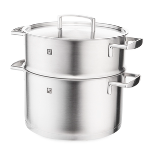 德国双立人Passion24cm深烧锅 炖锅汤锅奶蒸锅进口不锈钢材包邮