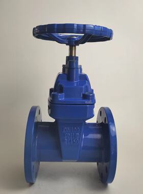 弹性座封闸阀暗杆法兰软密封弹性闸阀Z45X-16Q球墨铸铁DN250/10寸