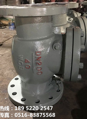 H44H-40C PN4.0高压碳钢 铸钢拍板旋启式法兰止回阀DN15-300