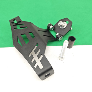 适用九号NZ MZMIX电动车F2Z机械师一体座短尾车牌牌照支架可调节