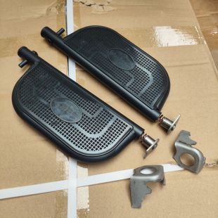 深远535骑士300保险护杠电动两侧左右翻版 脚踏板搁脚踏板脚蹬