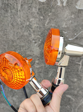 包邮摩托车转弯灯太子125 HJ125-8 GN125转向灯 指示灯方向灯