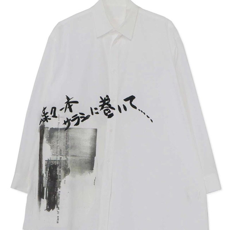 Yohj 山本同款 长袖衬衫 衬衫