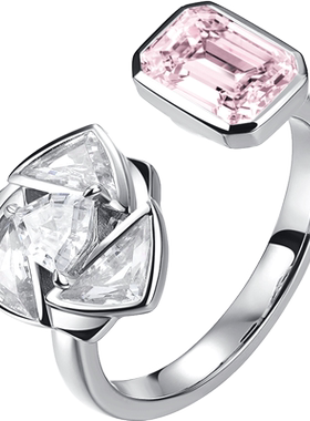 Fanci范琦女925银原创玫瑰戒指