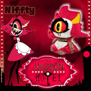 hazbinhotelNiffty妮芙蒂地狱客栈沃克斯VOX鲨鱼shok.wav毛绒玩具