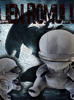 爆款异形夺命舰系列Alien Romulus毛绒公仔超软玩具车载礼物