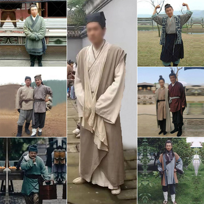 春秋唐朝宋朝明朝男士汉服古代棉