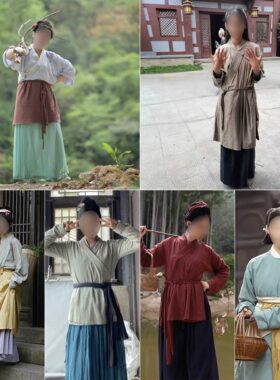 短剧老百姓丫鬟女商贩古装影视