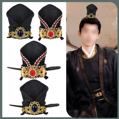 古风汉服束发头冠男大臣公子发冠