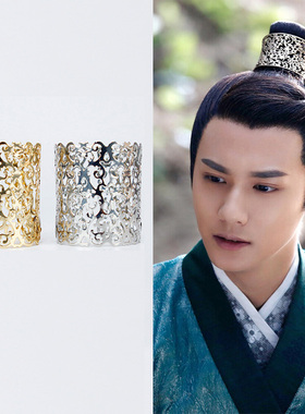 新款原创古装男士头冠影视造型发冠古风cos男发冠汉服男头饰F-006
