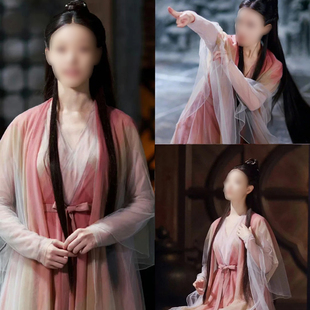 仙女服装演出服舞蹈服灵汐古装古装剧同款女汉服薄纱裙飘逸仙子装