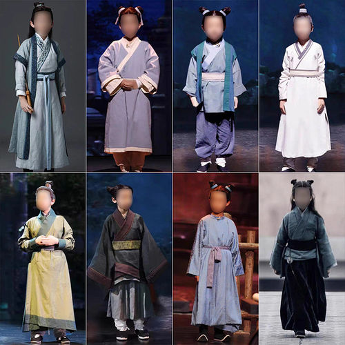 小侠客服春秋战国孔子影视服装