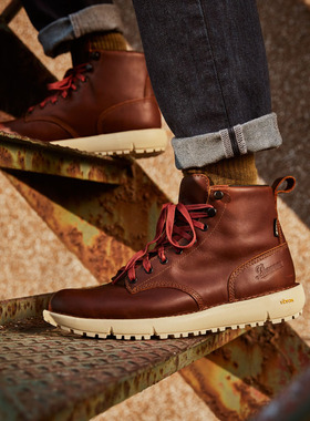 Danner丹纳 都市休闲户外男款Logger917GTX防水工装马丁靴V底防滑