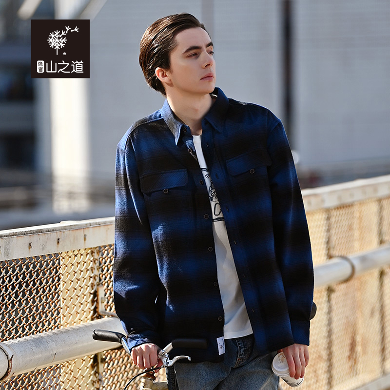 202春夏新品纯棉格子外套