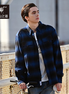 202春夏新品纯棉格子外套