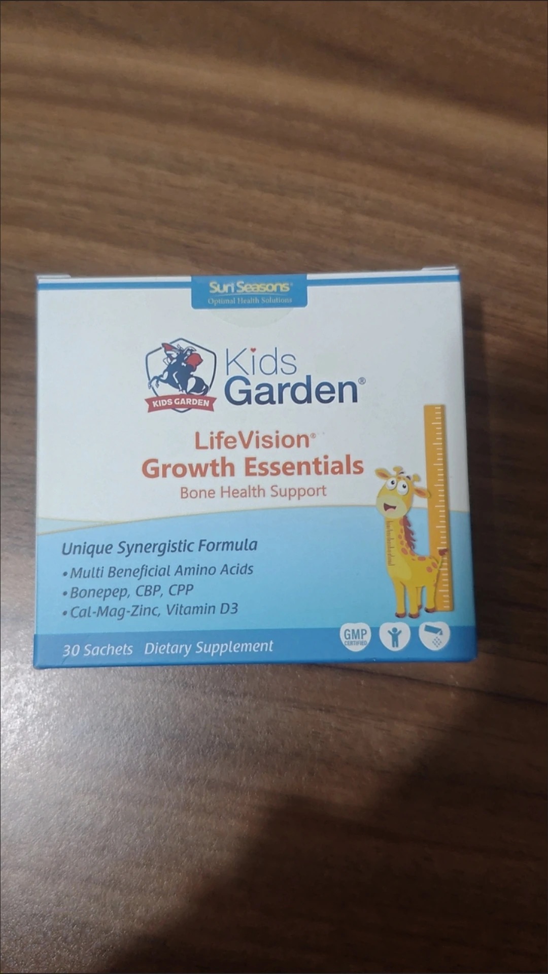 蓝骑士双子星步步高升婴幼儿童钙镁锌营养补充富含赖氨酸生长发育