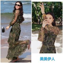 夏季宋佳同款高级感法式复古碎花连衣裙女2025新款夏日巨好看爆款